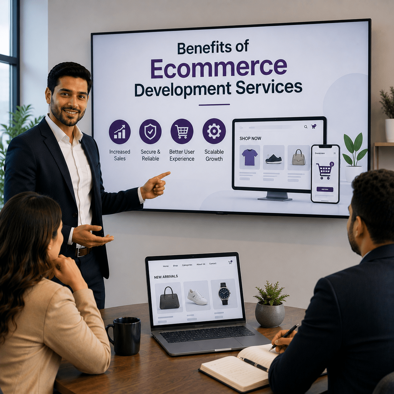 benefits of ecommerce development services